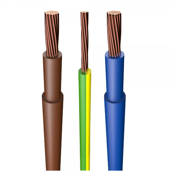 1 Meter Tail Pack-25mm2 Brown/Blue 16mm2 Gr/Yell